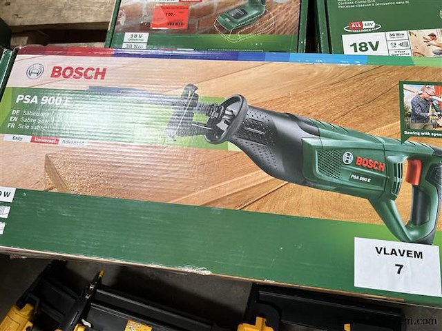 Elektr. zaag, fabr. bosch, type psa 900 e - afbeelding 1 van  1