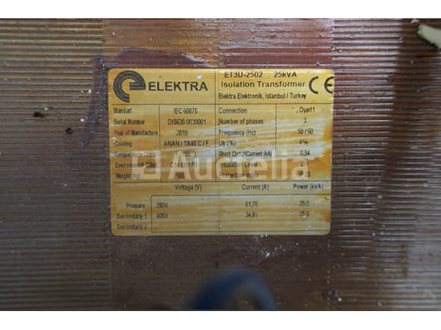 Elektra 25 kva transformator - afbeelding 3 van  8