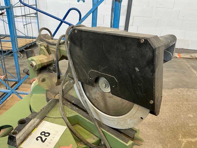 Elektra beckum afkort-/verstekzaagmachine - afbeelding 3 van  3