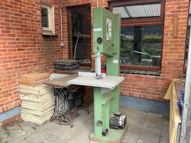 Elektra beckum bas 450 dnb lintzaagmachine - afbeelding 1 van  6