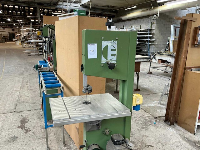 Elektra beckum bas315/4 wn55 lintzaagmachine - afbeelding 2 van  8