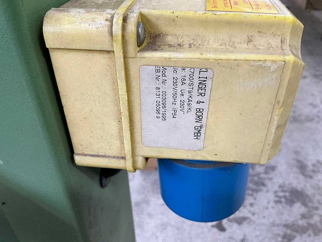 Elektra beckum bas315/4 wn55 lintzaagmachine - afbeelding 8 van  8