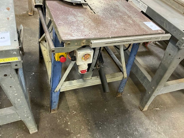 Elektra beckum bkh450 zaagtafel - afbeelding 2 van  9