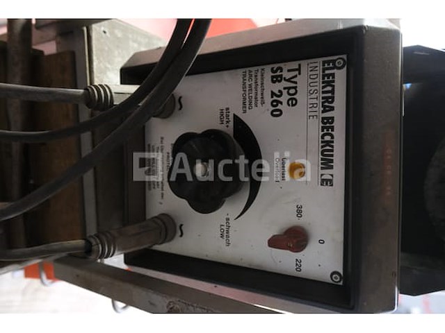 Elektra beckum sb 260 lasmachine - afbeelding 2 van  9