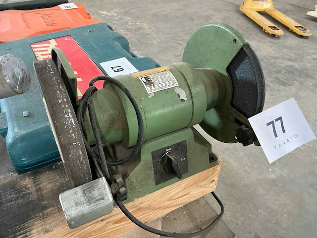 Elektra beckum sl200/25 dubbelsteens slijpmachine - afbeelding 1 van  2