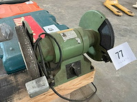 Elektra beckum sl200/25 dubbelsteens slijpmachine - afbeelding 1 van  2