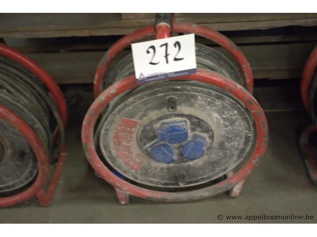 Elektrakabel op haspel 40m - afbeelding 1 van  1