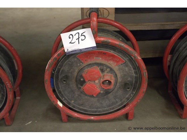 Elektrakabel op haspel 40m - afbeelding 1 van  2