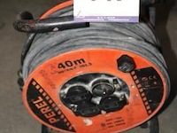 Elektrakabel op haspel perel 40m - afbeelding 1 van  2