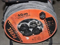 Elektrakabel op haspel perel 40m - afbeelding 2 van  2