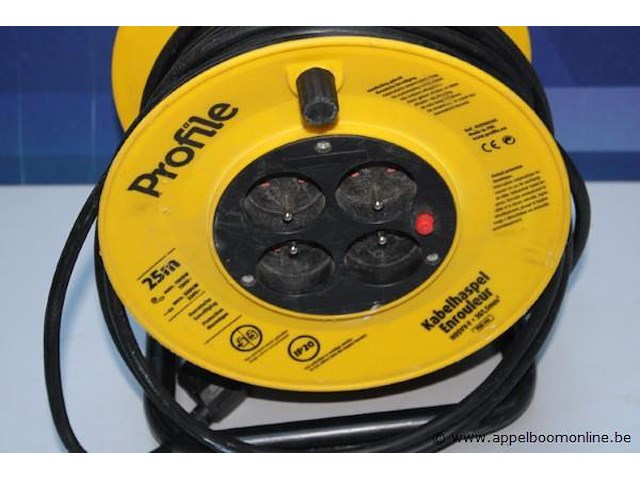 Elektrakabel op haspel profile - afbeelding 2 van  2