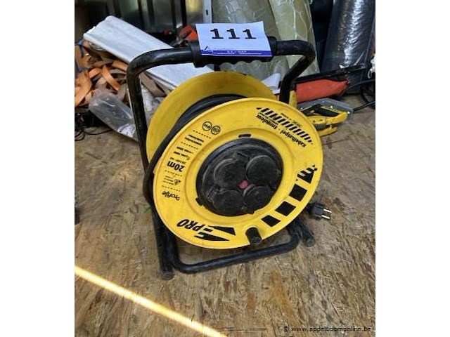 Elektrakabel op haspel profile - afbeelding 1 van  1