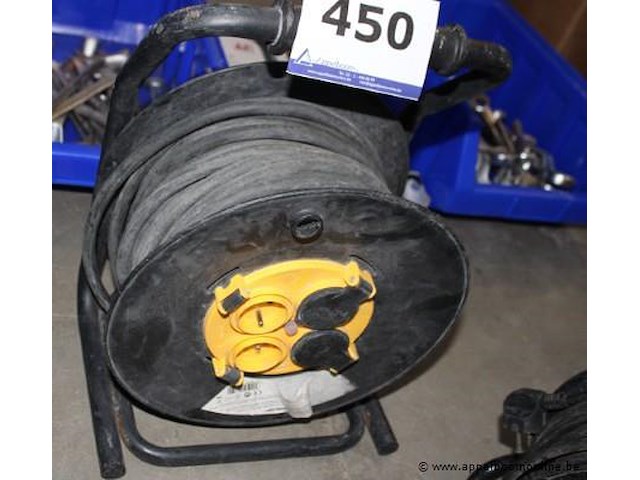 Elektrakabel op haspel - afbeelding 1 van  2