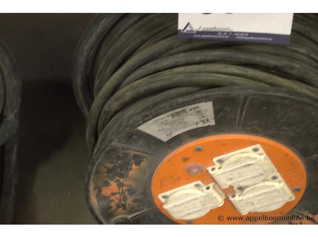 Elektrakabel op haspel - afbeelding 2 van  2