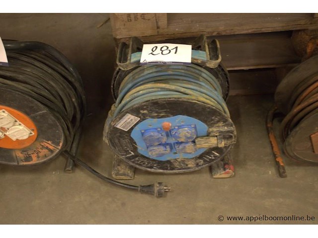 Elektrakabel op haspel - afbeelding 1 van  2