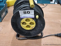 Elektrakabel op haspel - afbeelding 1 van  1