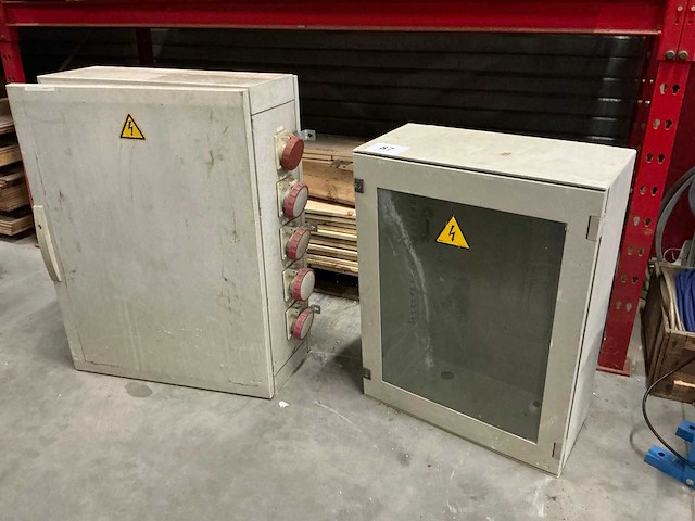 Elektriciteitskast (2x) - afbeelding 1 van  4