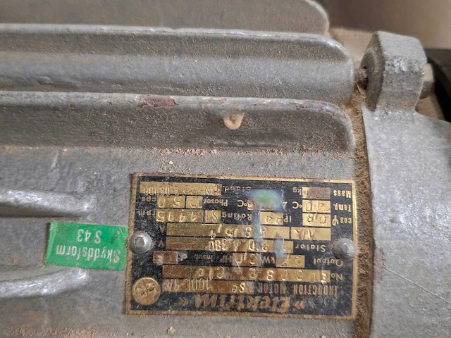 Elektrim se 100l-40 langbandschuurmachine - afbeelding 6 van  8