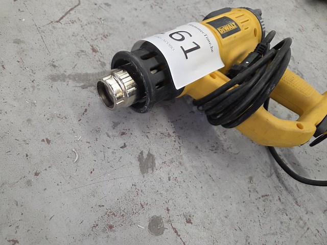 Elektrisch dewalt d26414-qs heteluchtpistool - afbeelding 2 van  3