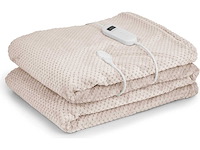 Elektrisch fleece elektrisch deken, met automatische uitschakeling, 200 x 180 cm - afbeelding 1 van  6