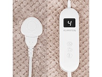 Elektrisch fleece elektrisch deken, met automatische uitschakeling, 200 x 180 cm - afbeelding 4 van  6