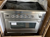 Elektrisch fornuis met inductiekookplaat boretti majestic line mbri90ix (nieuw) - afbeelding 2 van  3