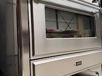 Elektrisch fornuis met inductiekookplaat boretti majestic line mbri90ix (nieuw) - afbeelding 4 van  4