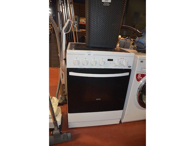 Elektrisch fornuis zanussi zcv65301wa - afbeelding 1 van  7