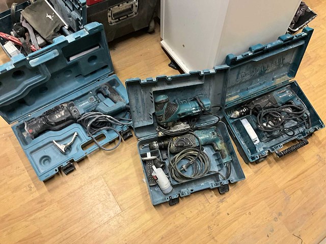 Elektrisch gereedschap makita (4x) - afbeelding 1 van  6