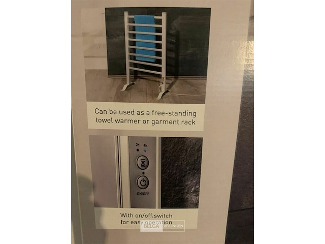 Elektrisch handdoekdroogrek - afbeelding 2 van  3