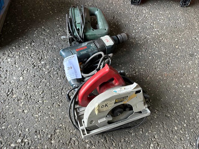 Elektrisch handgereedschap (3x) - afbeelding 1 van  1