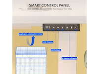 Elektrisch in hoogte verstelbaar sta-bureau met geheugenfunctie - ef1-serie (100 x 60 cm, wit frame + wit bureau) - afbeelding 3 van  3