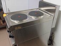 Elektrisch inox fornuis - afbeelding 4 van  5