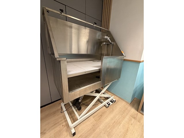 Elektrisch inox trimbad vv voetbediening - afbeelding 5 van  5