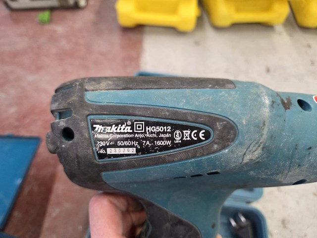 Elektrisch makita hg5012 heteluchtpistool - afbeelding 5 van  6