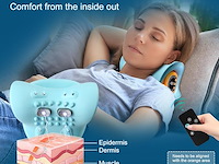 Elektrisch nekmassageapparaat met warmtefunctie - afbeelding 3 van  4