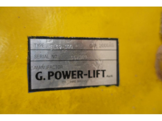 Elektrisch verstelbare werktafel g. power-lift - afbeelding 3 van  5