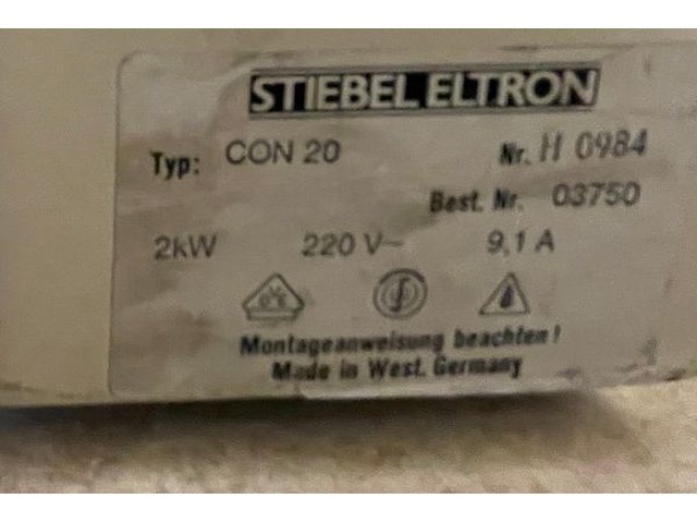 Elektrisch vuur stiebel eltron - afbeelding 2 van  3