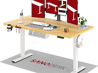 Elektrisch zit-sta bureau 160x60 cm sta-bureau - afbeelding 1 van  8