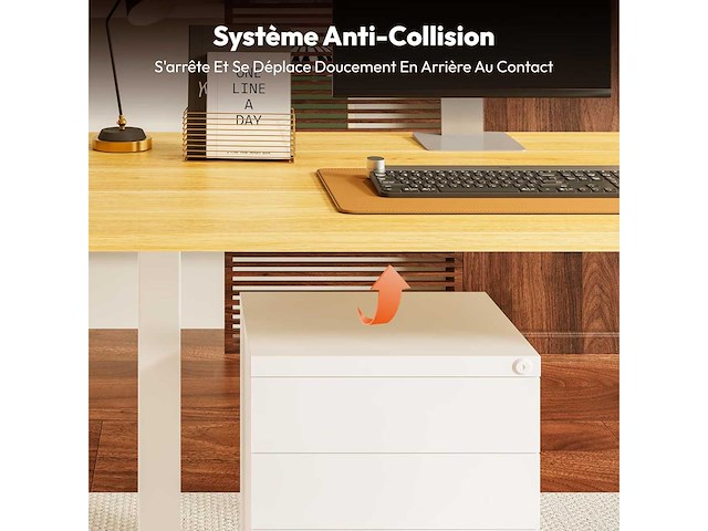 Elektrisch zit-sta bureau 160x60 cm sta-bureau - afbeelding 7 van  8