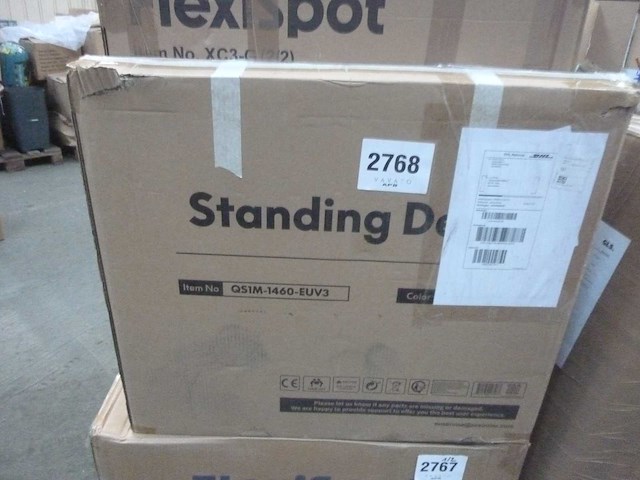 Elektrisch zit-staand bureau 140x60 cm - afbeelding 2 van  10