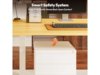 Elektrisch zit-staand bureau 140x60 cm - afbeelding 6 van  10