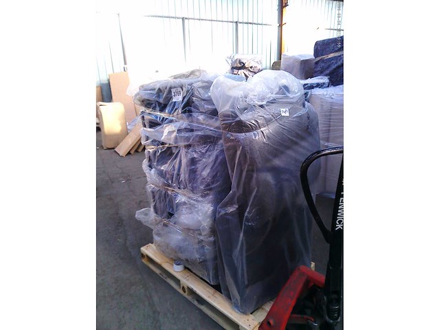 Elektrische 2-zitter bank met usb-netvoeding - antracietstof - afbeelding 5 van  13