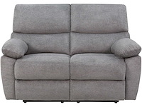 Elektrische 2-zitter bank met usb-netvoeding - antracietstof - afbeelding 7 van  13