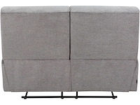 Elektrische 2-zitter bank met usb-netvoeding - antracietstof - afbeelding 9 van  13