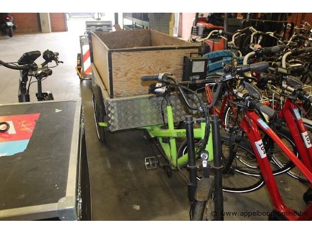 Elektrische 3 wielige cargofiets radkutsche - afbeelding 1 van  5
