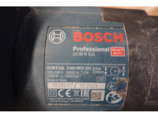 Elektrische afkortzaagmachine bosch - afbeelding 4 van  4