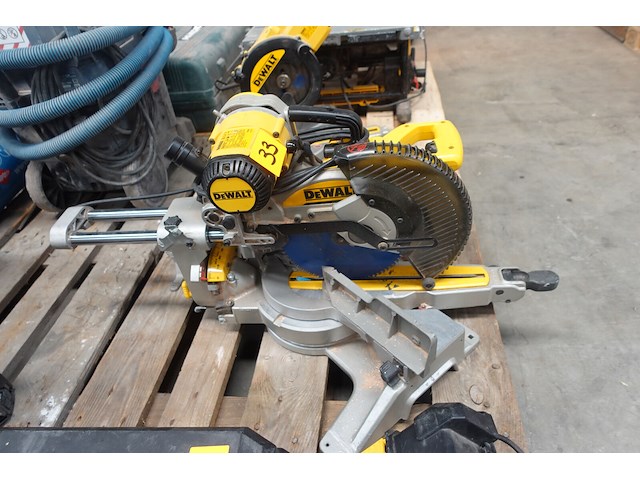 Elektrische afkortzaagmachine dewalt - afbeelding 3 van  4