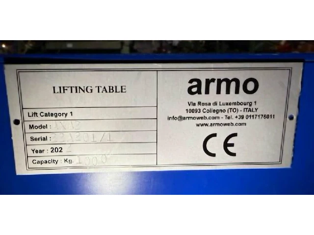 Elektrische arma schaarheftafel - afbeelding 4 van  4