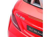 Elektrische auto kids rijbewijs mercedes slc 300 12v v. maximaal 5 km/u licht geluidseffecten rode afstandsbediening - afbeelding 11 van  11